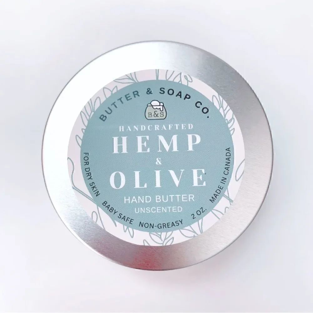 🟡B&S Hemp & Olive Nail and Hand butter